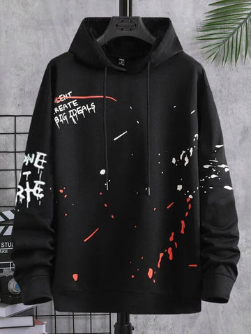 Men's Cotton Blend Sweatshirt Hoodie